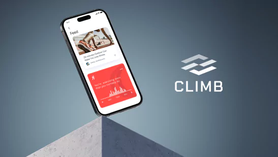 Branding & app design - The Climb