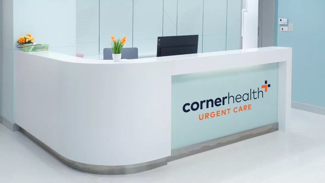 Urgent care branding - Corner Health